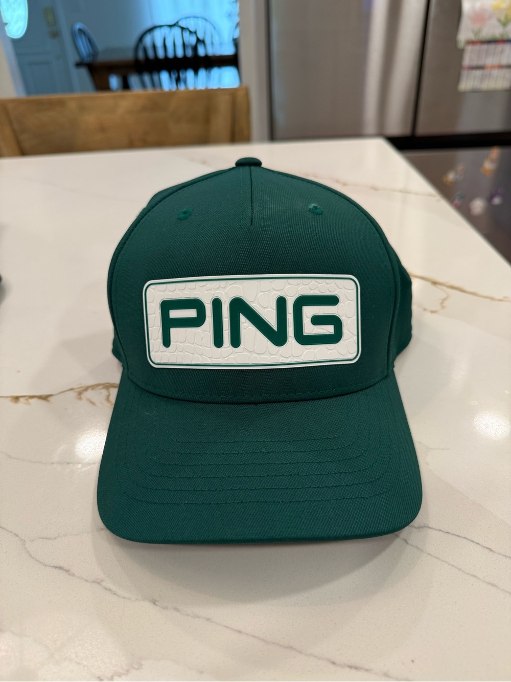 PING Men's Dark Green Logo Golf cap